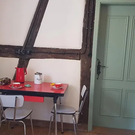 아파트 Historisches Fachwerkhaus 